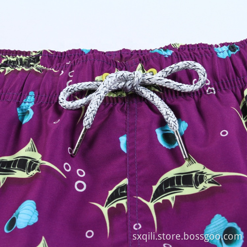 Swim Photo Printed Board Short Men Beach Shorts